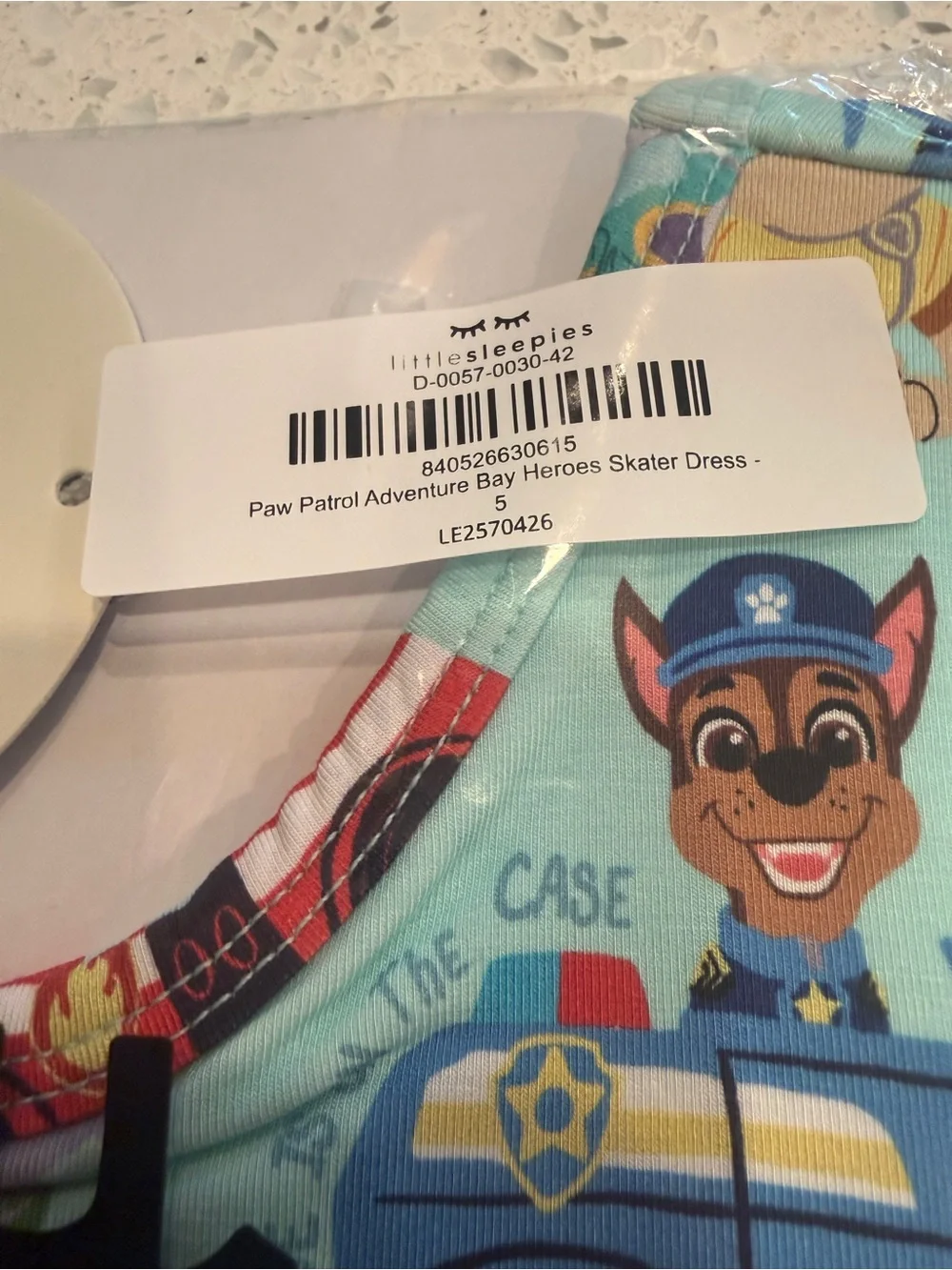 Little Sleepies Paw Patrol Adventure Bay Heroes Skater Dress 5T